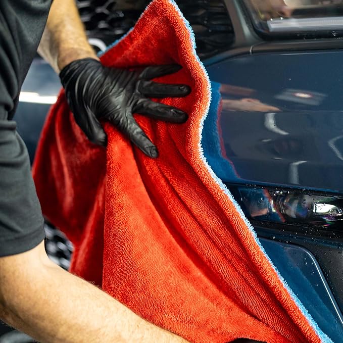 Autofiber Triple Layer Microfiber Car Drying Towel | Twist Pile | 1400GSM | 1 - Image 5
