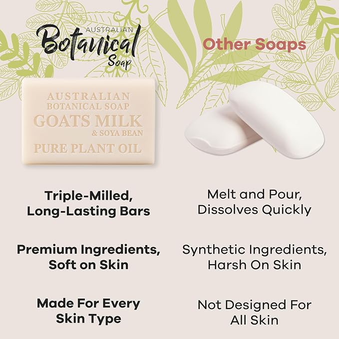 Australian Botanical Soap, Classic Goat Milk and Goat's Milk - Image 4