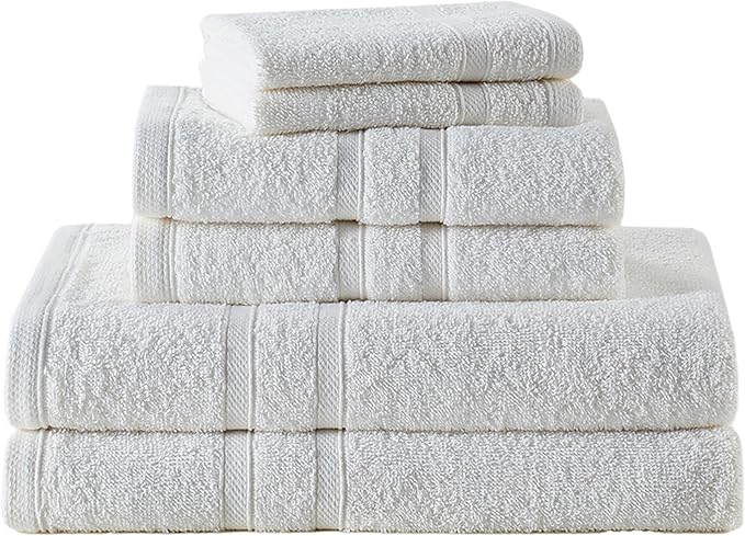 Clorox Bleach Friendly Towel Set, Quick Dry 100% Cotton Highly Absorbent - Image 8