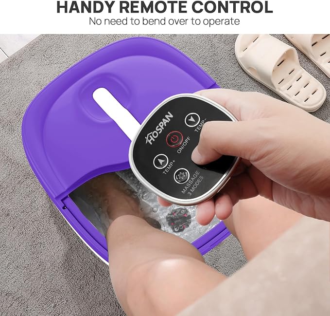 HOSPAN Collapsible Foot Spa Electric Rotary Massage, Foot Bath - Image 7
