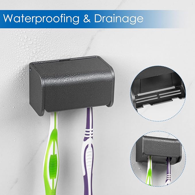 Toothbrush Holder Wall Mounted - Image 2
