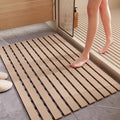 Extra Long Non Slip Shower Mat Without Suction Cups, Heavy Duty Rubber Bathtub by Tiamo