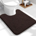 OLANLY Toilet Rugs U-Shaped 24x20, Extra Soft Absorbent Chenille Contour by OLANLY
