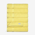 SALBAKOS 100% Turkish Cotton Hand Towel Set of 6 16x30 inch | Heirloom Quality by SALBAKOS