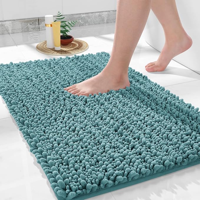 Yimobra Bathroom Rugs Non Slip Washable 24x17 Inch by Yimobra