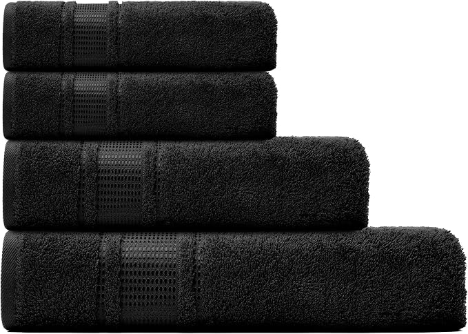 Melissa Linen, 8 Piece Towel Set, 2 Bath Towel 2 Hand Towel 4 Fingertip Towels - Image 2