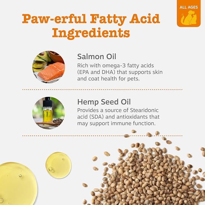 Zesty Paws Salmon Omega Oil Hemp - Image 3