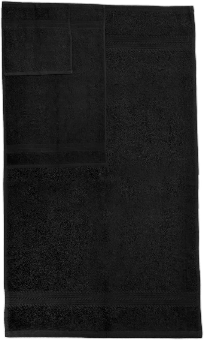 Ample Decor 100% Cotton Luxury 6 Piece Towels Set, 2 Bath Towels, 2 Hand Towels - Image 4