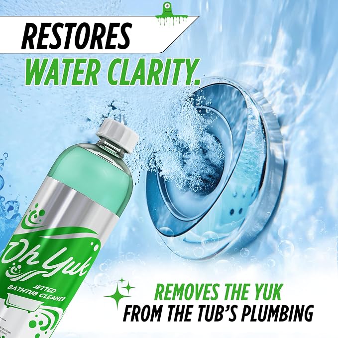 Oh Yuk Jetted Bathtub Cleaner for Jet Tubs, Whirlpools, The Most Effective - Image 6