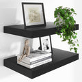 Heimlove 24 x 12 Inch Deep Floating Shelves Wall Mounted by Heimlove