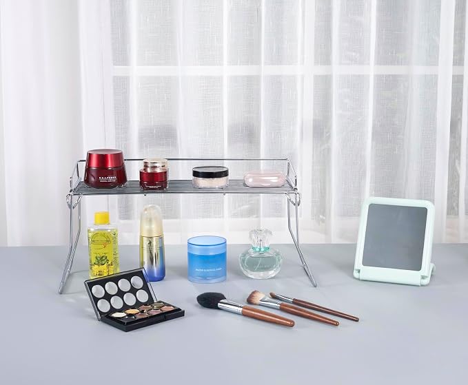 Metal The Sink Vanity Organizer 2 Pack, Bathroom or Kitchen Sink Organizer - Image 2