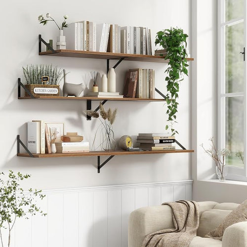 12 Inch Deep Floating Shelves, 30W x 12D Wall Shelves - Image 2