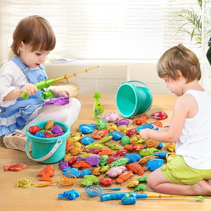 Magnetic Fishing Game Pool Toys - Image 2