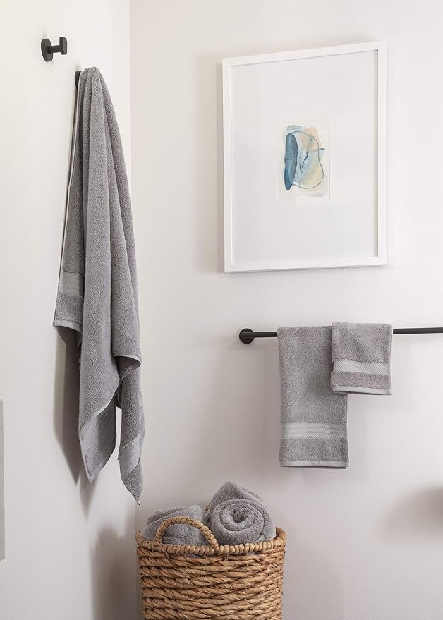 Fabdreams 100% Organic Cotton Bath Towel Set of 6 700 GSM Hotel Premium Plush - Image 2