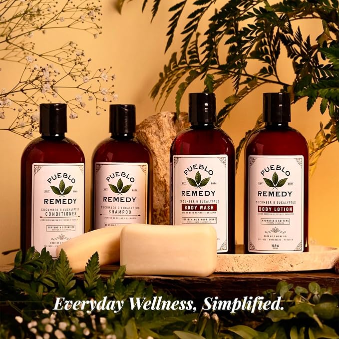 Pueblo Remedy Body Lotion, Cucumber & Eucalyptus – Hydrating & Softening - Image 9