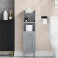 Bathroom Storage Cabinet, Small Corner Floor Cabinet by Hzuaneri
