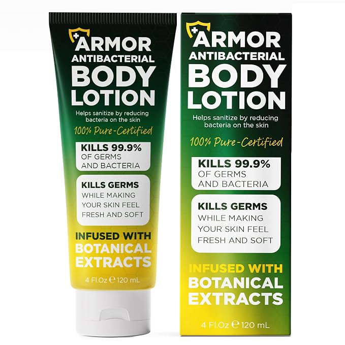 Antibacterial Body Lotion | Kills 99.9% of Germs & Bacteria | Body Lotion by TerramedJustThinkComfort