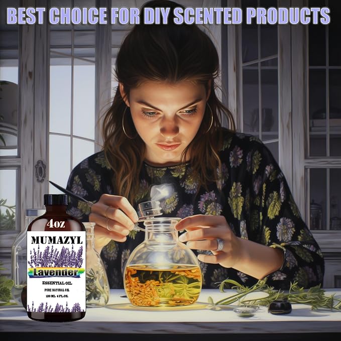 Lavender Essential Oil, Lavender Oil 4 Fl Oz 120ML - Image 6