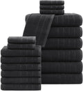 Casa Platino 100% Mercerized Cotton Luxury Bathroom Towels Set by CasaPlatino