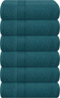 Belizzi Home Ultra Soft Cotton 6 -Piece Hand Towel Set 16x24, Spa by Unknown