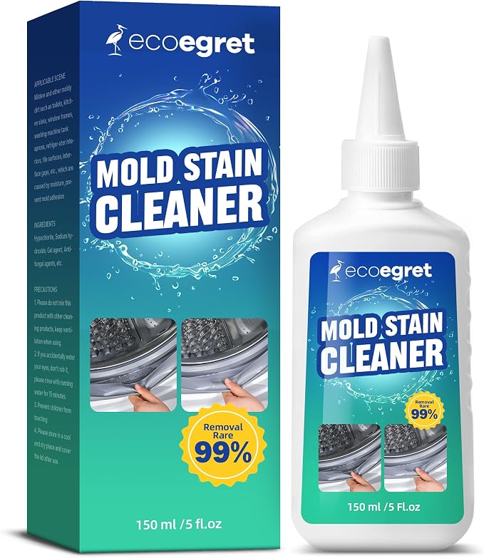 Mold Stain Remover Gel, Heavy Duty Stain Gel Cleaner by EcoEgret