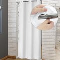 River Dream No Hook Stall Shower Curtain or Liner 36" Wide by RiverDream