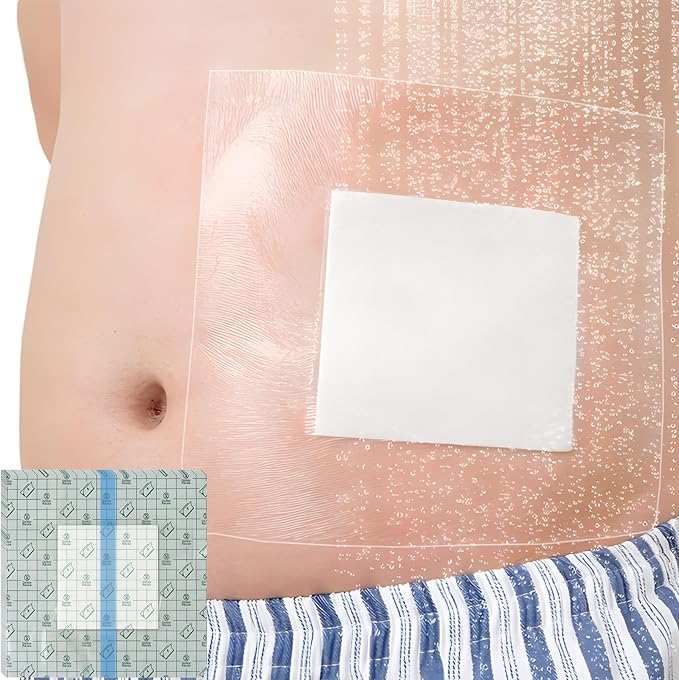 8"x8" Waterproof Shower Cover Incision Bandages by Unknown