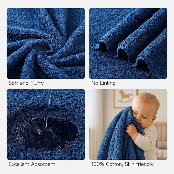 REDKISS 2 Piece Luxury Bath Towel Set - Image 4