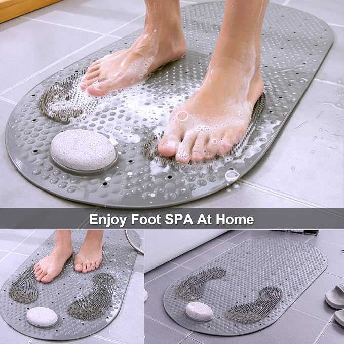 MOLFUJ 32"X16" Foot Scrubber Shower Mat - Image 5
