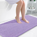 OLANLY Bathroom Rugs 47x24, Extra Soft Absorbent Chenille Bath Rugs, Rubber by OLANLY