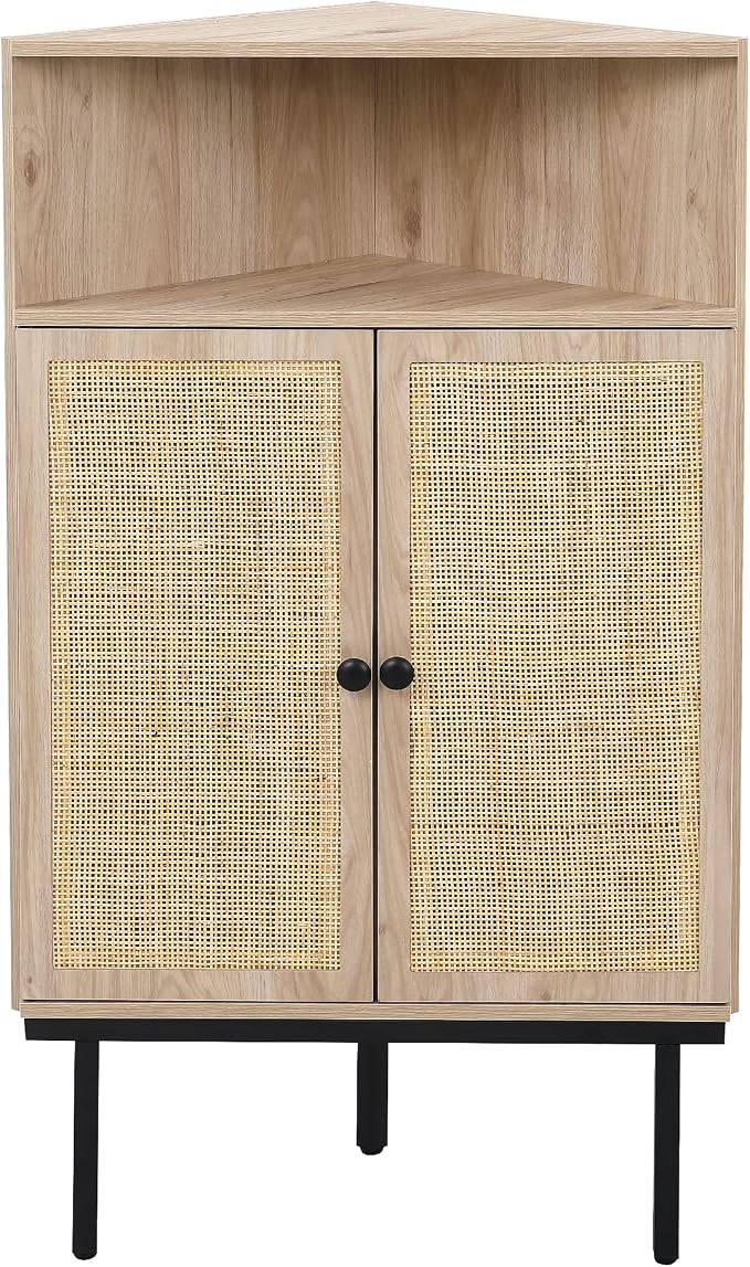 Yechen 39.7" Corner Storage Cabinet - Image 7