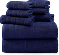 Casa Platino 100% Cotton 8 Piece Bath Towel Set by CasaPlatino