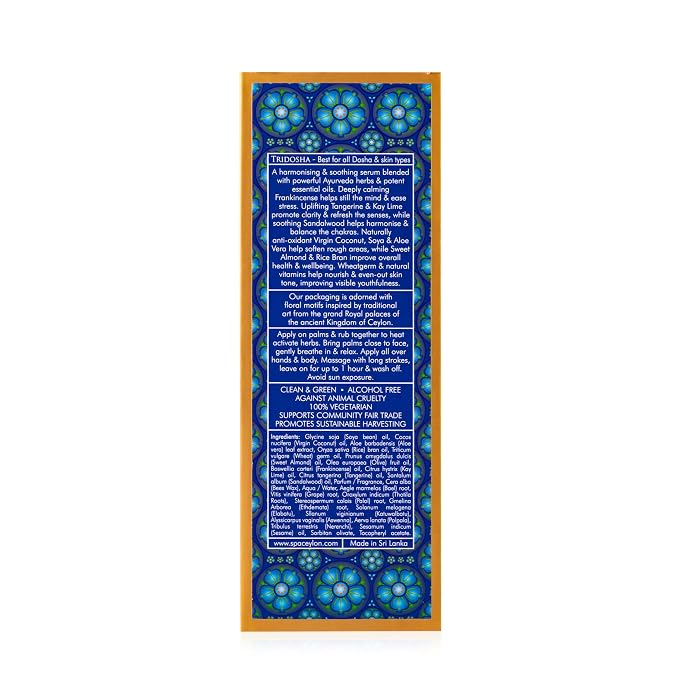 SPA CEYLON DE-Stress Calming Body Massage Serum | Organic and Natural Massage - Image 7