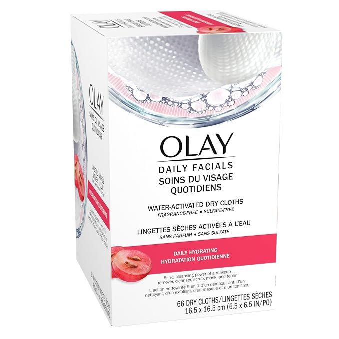 Olay Daily Facials, Daily Clean Makeup Removing Facial Cleansing Wipes - Image 10