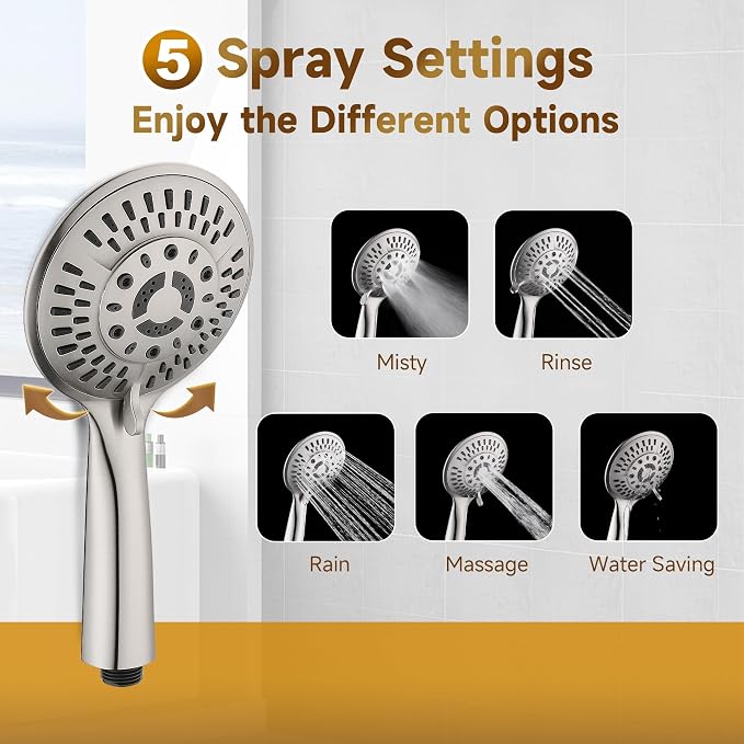 BRIGHT SHOWERS Rain Shower Heads System - Image 7