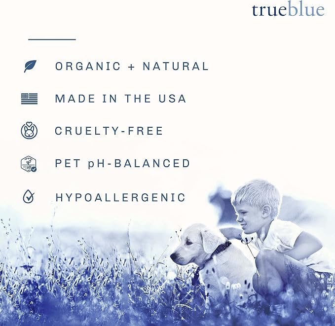 TrueBlue Grapefruit & Chamomile Deodorizing Dog Shampoo – Cleansing Wash - Image 5