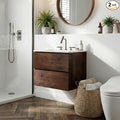 Wall Mounted Floating Bathroom Vanity by BLUHOUZZ