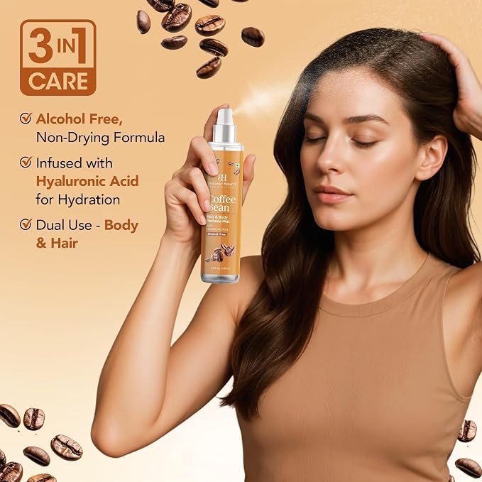 Botanic Hearth Coffee Bean Hair Perfume & Body Perfume Mist - Image 3