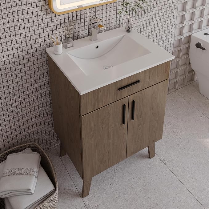 24" Bathroom Vanity Without Sink, Bathroom Vanity no Sink Vanity Combo - Image 2
