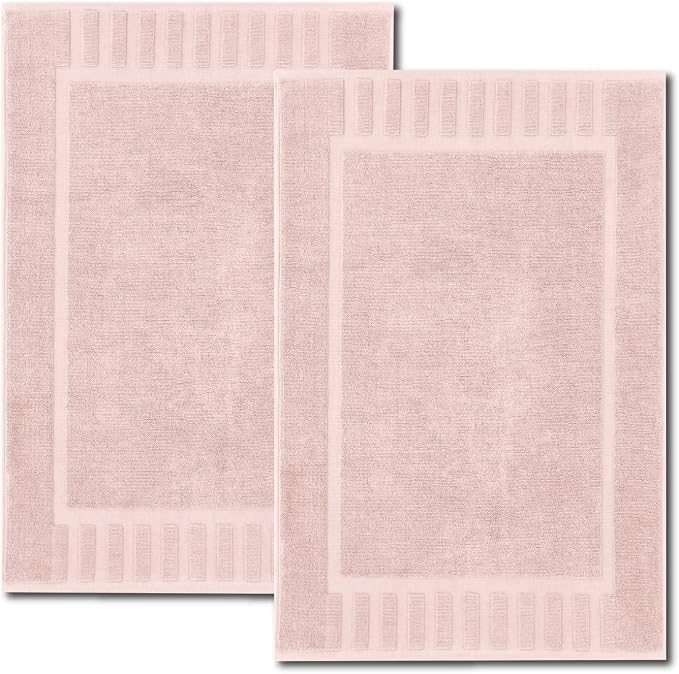 White Classic Luxury Bath Mat Floor Towel Set by WhiteClassic