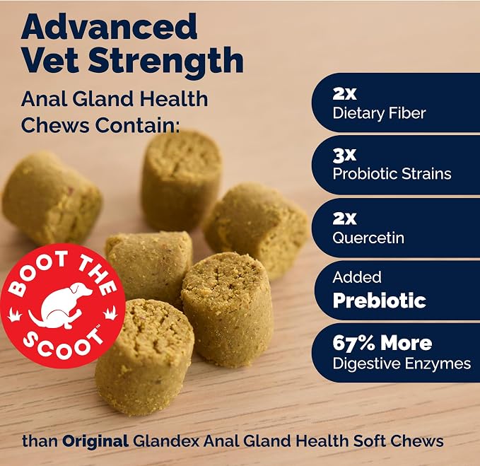 Vetnique Glandex Anal Gland Health Soft Chew Treats - Image 5