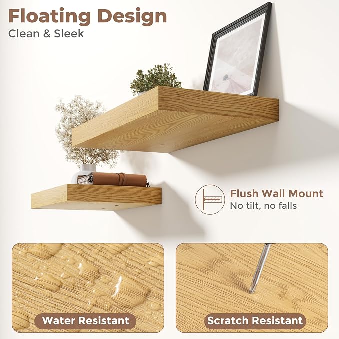 12 Inch Square Floating Shelves - Image 4