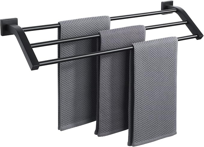 Alise Bath 3 Towel Bars, Towel Holder Towel Racks by Alise