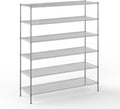 24" Deep x 72" Wide x 86" Height Wire Shelving Kit | 6-Tier | NSF Commercial by Regal+Altair