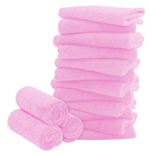 16 Pack Baby Washcloths by BAMBOO+QUEEN