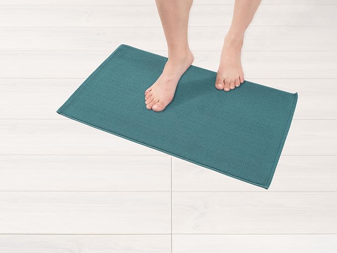 American Soft Linen Bath Rug, 17 in 24 in 100% Cotton Bath Mats Rugs by AmericanSoftLinen