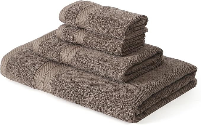 Modern Threads Trefoil Filigree 6-Piece 100% Cotton Towel Set – Reversible Yarn - Image 7