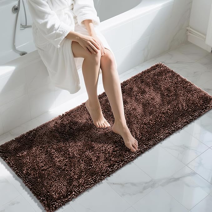 Yimobra Long Bathroom Rugs Runner 60x24 Inch, Extra Thick Soft Absorbent by Yimobra
