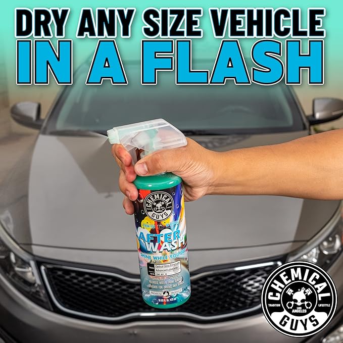 Chemical Guys CWS_801 After Wash Sprayable Gloss Boosting Car Wash Drying Aid - Image 2