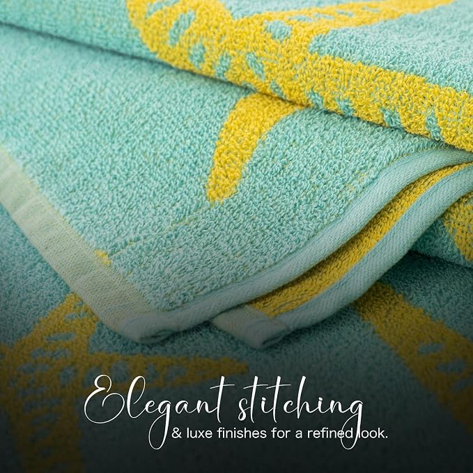 CASA COPENHAGEN Miami Bath Sheets Designed in Denmark Rough and Tough, Quick Dry - Image 4